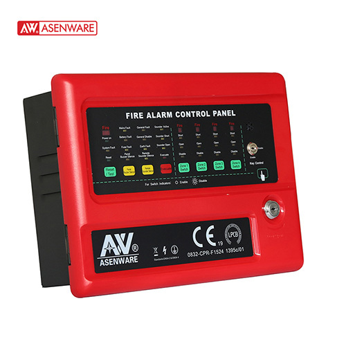 Centrale incendie 4 zones ASENWARE AW-CFP2166-4