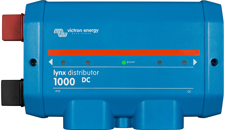 Distribution CC avec emplacements pour fusibles Lynx — Victron Energy